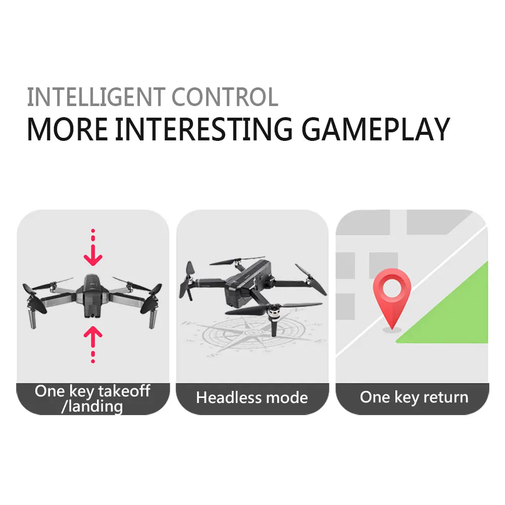 SJRC F11 gps Квадрокоптер WiFi fpv 1080P HD камера умный бесщеточный Радиоуправляемый квадрокоптер 25 минут время полета складной селфи Дрон