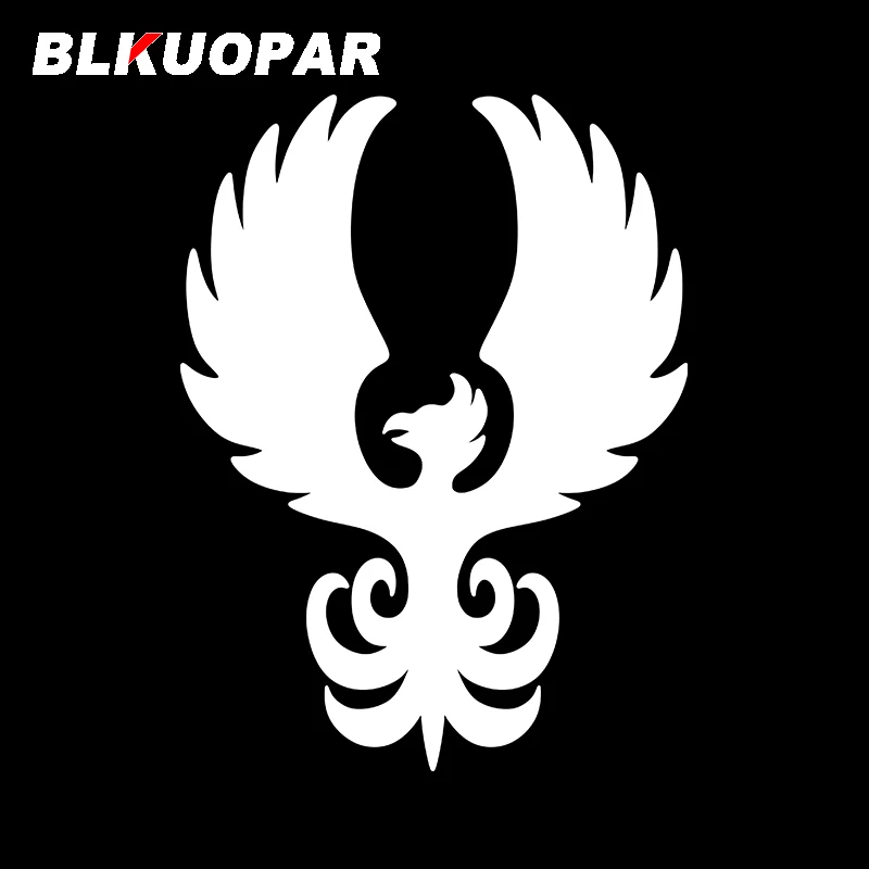BLKUOPAR для Феникса силуэт искусственный материал наклейки лобовое стекло ноутбук