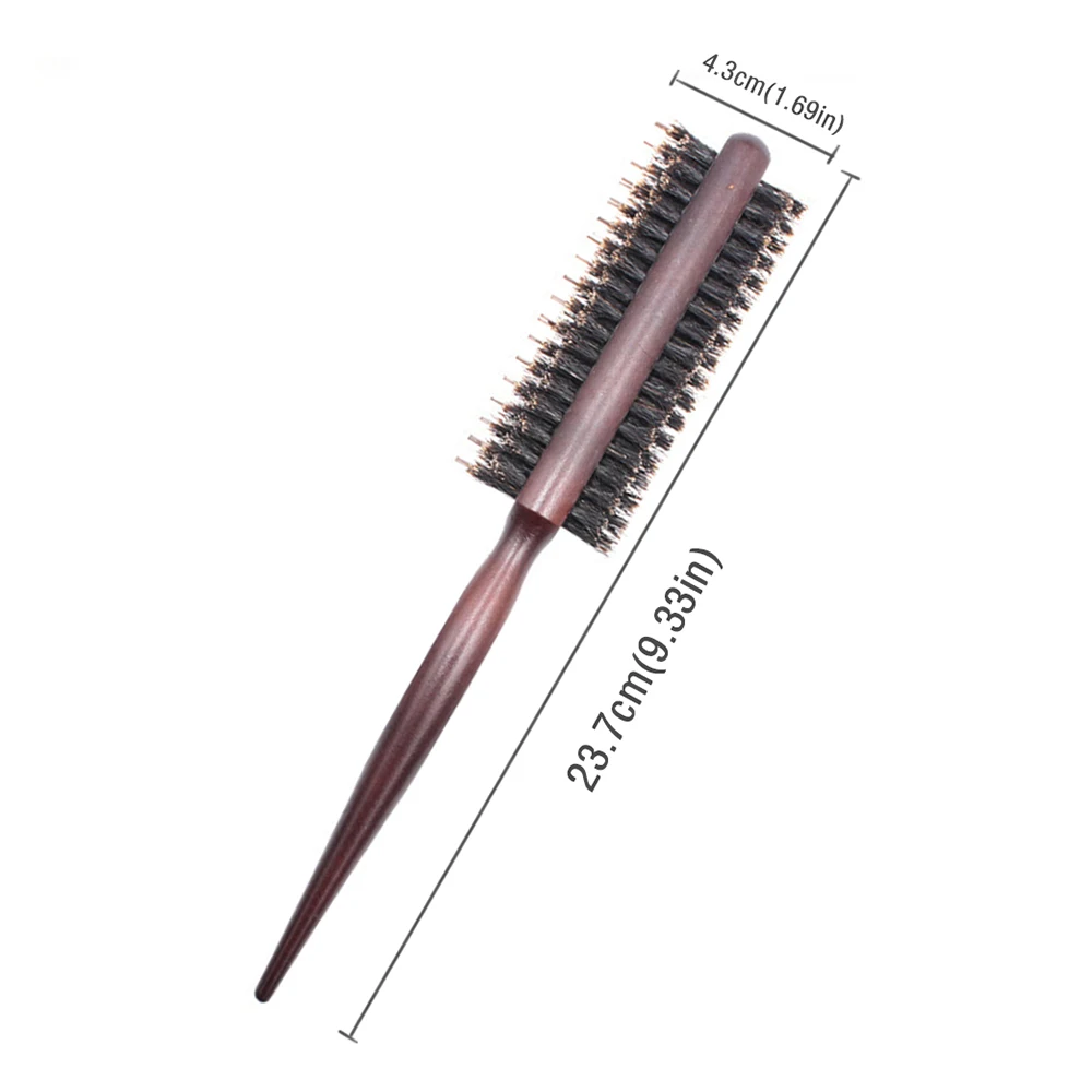 

Professional Salon Teasing Back Hair Brushes Wood Slimline Comb Hair Brush Extension Hairdressing Styling Tools Diy Kit