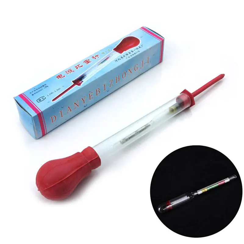 Батарея Vehemo Fluid 1 3 кислотный электролитический тестер батарея гидрометр цветная