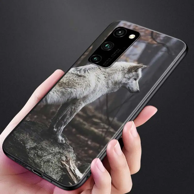 

Silicone Cover Winter Animals Fox for Huawei Honor 30 20S 20 10i 9S 9A 9C 9X 8X 10 9 Lite 8A 7C 7A Pro Phone Case