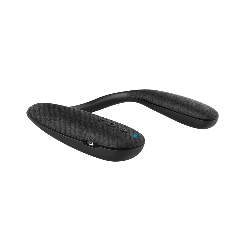 

Wireless Bluetooth Speaker Portable Wearable 3D Stereo Surround Sound Speaker Ergonomic Design Running Outdoor Sports Speaker
