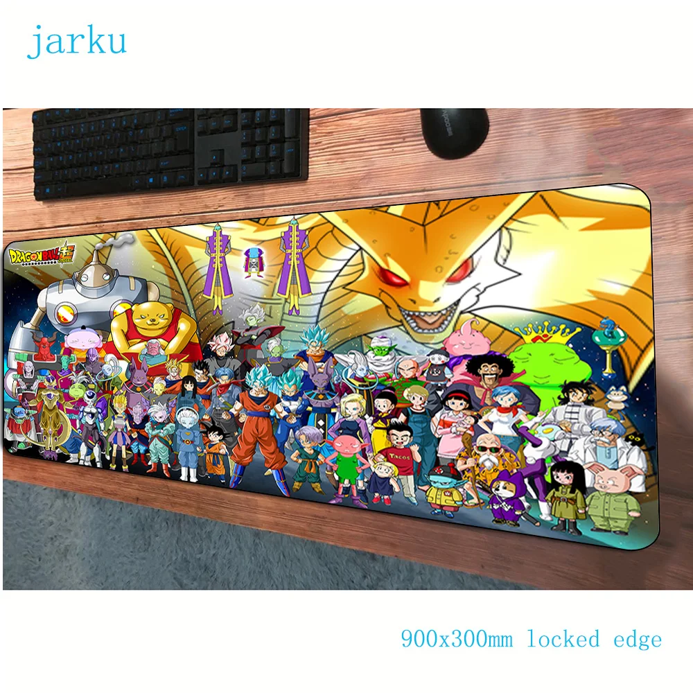 900x300x2 мм коврик для мыши Dragon Ball игровой коврик для мыши геймер Коврик для мыши высокого класса игровой компьютерный коврик для ноутбука игровой коврик