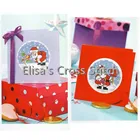 CD007 14ct Набор для вышивания крестиком карты посылка поздравительная открытка рукоделия вышивка ремесла для вышивания крестиком, ручная работа с Наборы Рождественский подарок