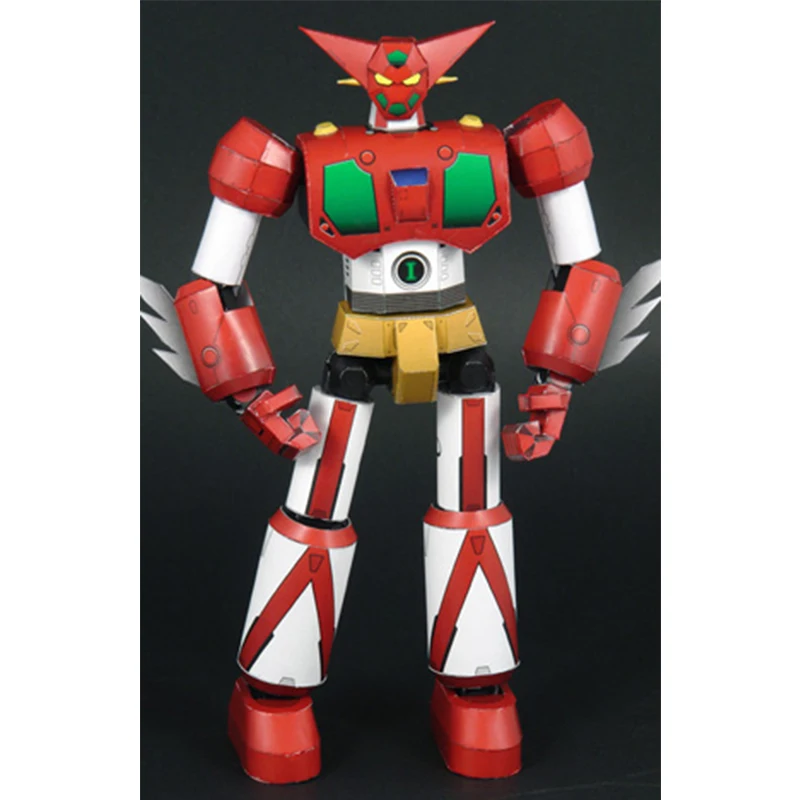 Getter робот Getter1 Бумажная модель DIY Ручная работа необычная игрушка набор для