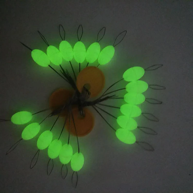 

30Pcs Luminous Space Beans Oval Mini Space Beads Easy Use Are Put On The Like A Stopper And Be Fixed A411