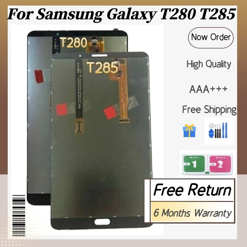 

Original LCD Display For Samsung Galaxy Tab A 7.0 (2016) SM-T280 SM-T285 LCD Display Touch Screen Assembly T280 WIFI /T285 3G
