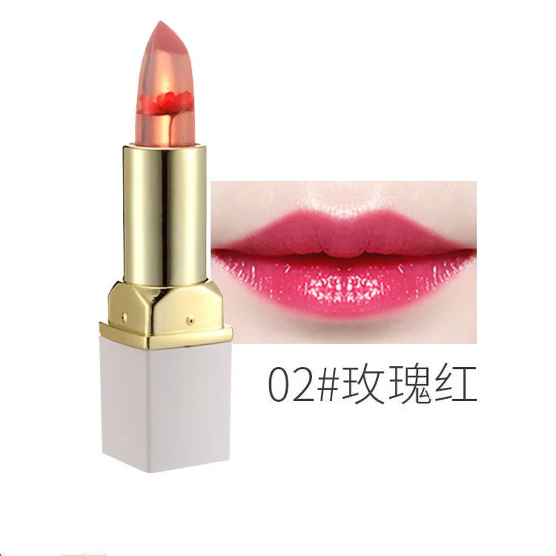 1 шт. длинная железная помада с высушенными цветами| |