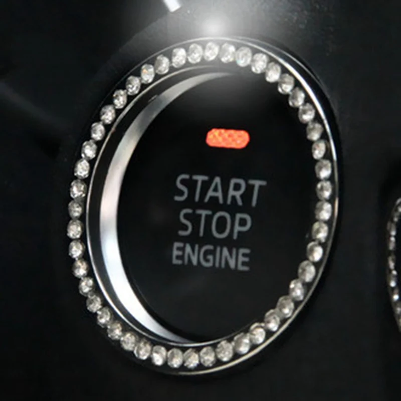 Переключатель зажигания автомобиля аксессуары двигатель старт/стоп нажимная