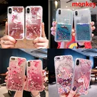 Чехол с жидкими блестками для iphone 11 Pro Max 12 Mini 8 7 6 6S Plus X XR XS SE 5S, Модный мягкий чехол для телефона с блестками