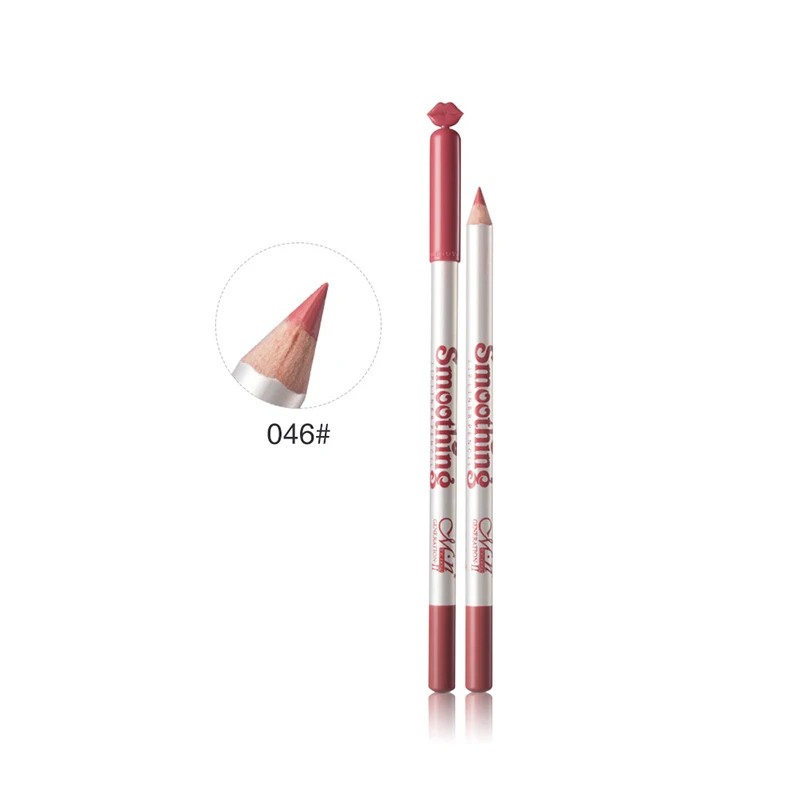 MENOW 12 цветов/Набор сексуальная матовая губная палочка Lipliner карандаш для губ матовый телесный карандаш для губ Набор косметический макияж инструмент косметический P124 карандаш для губ набор карандашей для губ