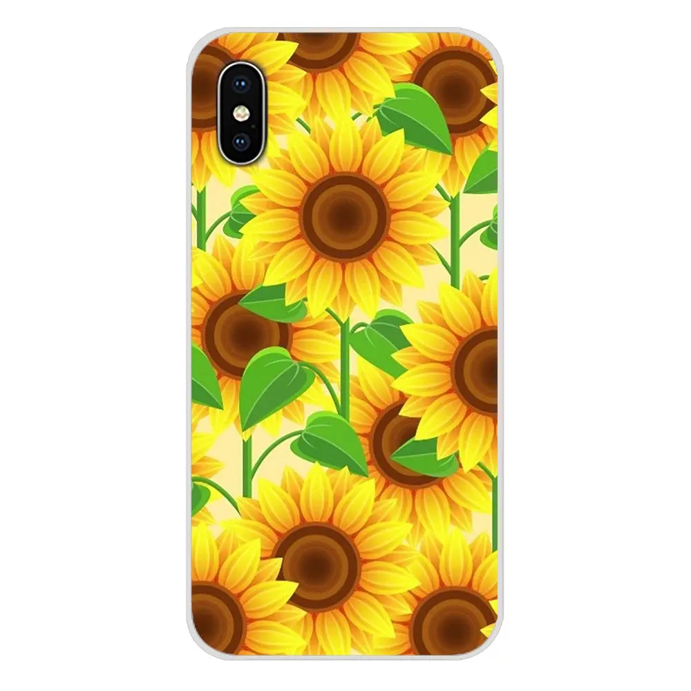 images 6 Для Huawei NOVA 2 3 2i 3i Y6 Y7 Y9 премьер-профессионал GR3 GR5 Y5II Y6II аксессуары для телефона Чехлы цветочным принтом «Подсолнух» - Цвет: images 6