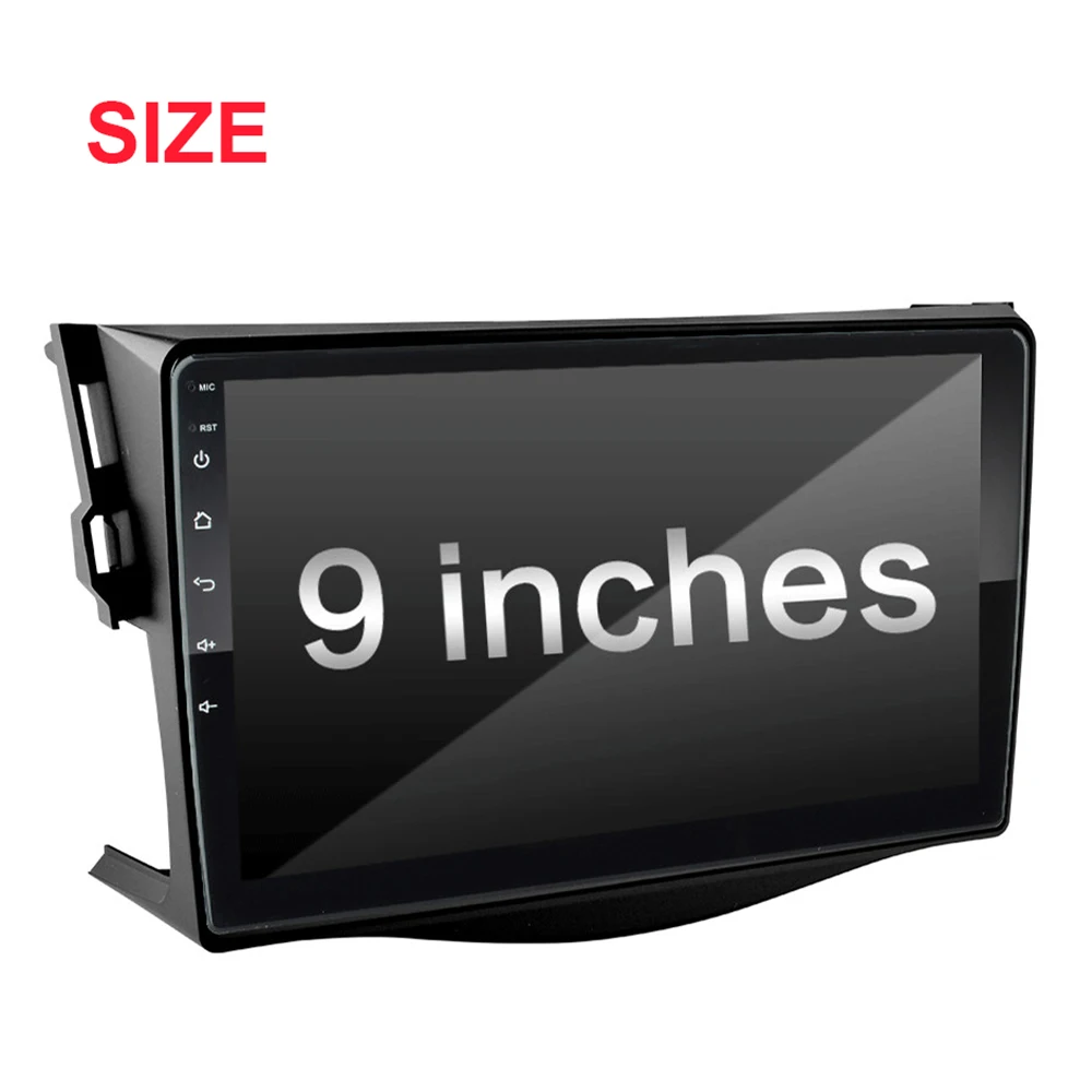 Автомагнитола на Android 10 1 без dvd с GPS-навигацией для Toyota RAV4 2007-2011 2din мультимедийный