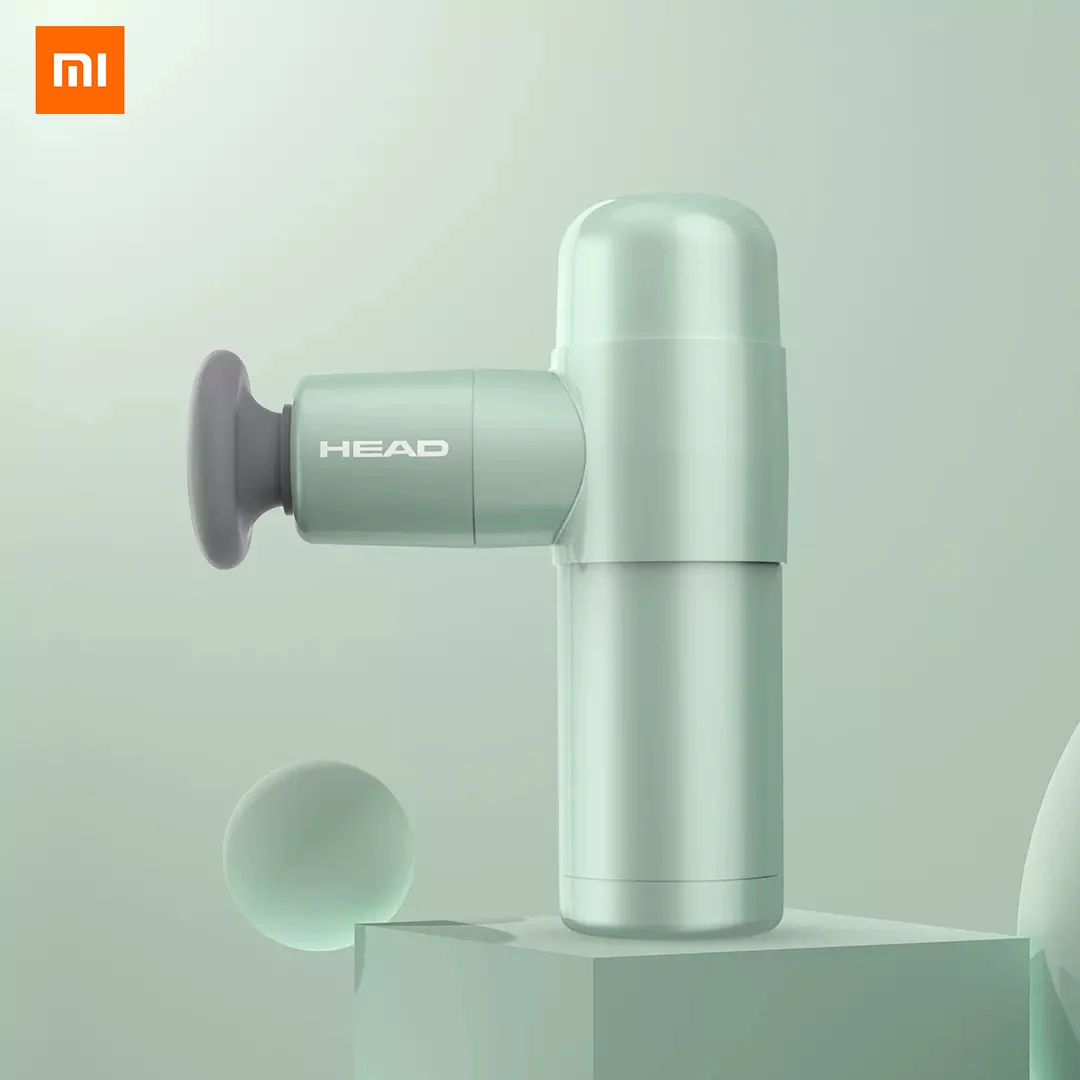 

Xiaomi Mijia Youpin HEAD Hyde Mini Fascia Gun 4 уровня регулировки 4 массажные головки