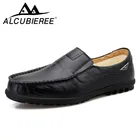 Мужские мокасины из натуральной кожи, коричневые повседневные туфли на меху, роскошные брендовые туфли в итальянском стиле, обувь для вождения, зима 2020