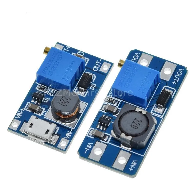 

MT3608 DC-DC Step Up Converter Booster Power Supply Module Boost Step-up Board MAX output 28V 2A for arduino diy kit