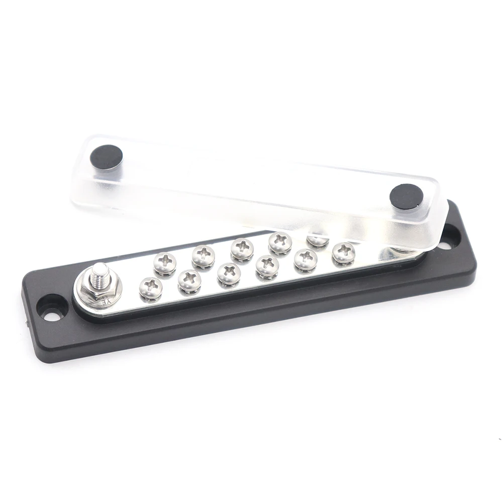 Шина для грузовика лодки RV 48V 100 150 Amp шинопровод Buss Barwith ясное прозрачное покрытие -