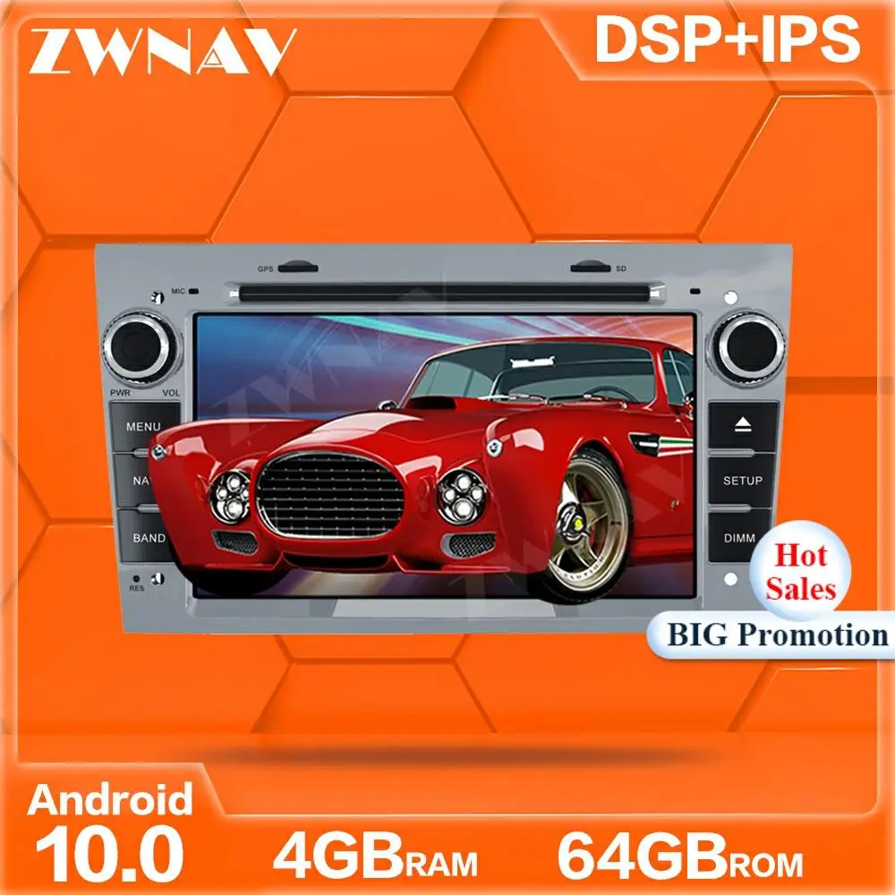 

Android 10.0 DVD Player GPS Navi For Opel Vauxhall Astra H G J Vectra Antara Zafir Auto Radio Stereo Multimedia Player Head Unit