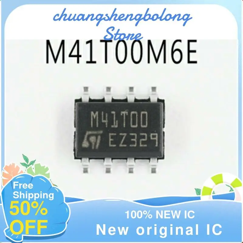 

10-200 шт. M41T00M6E M41T00M6 M41T00M SOP-8 новый оригинальный IC