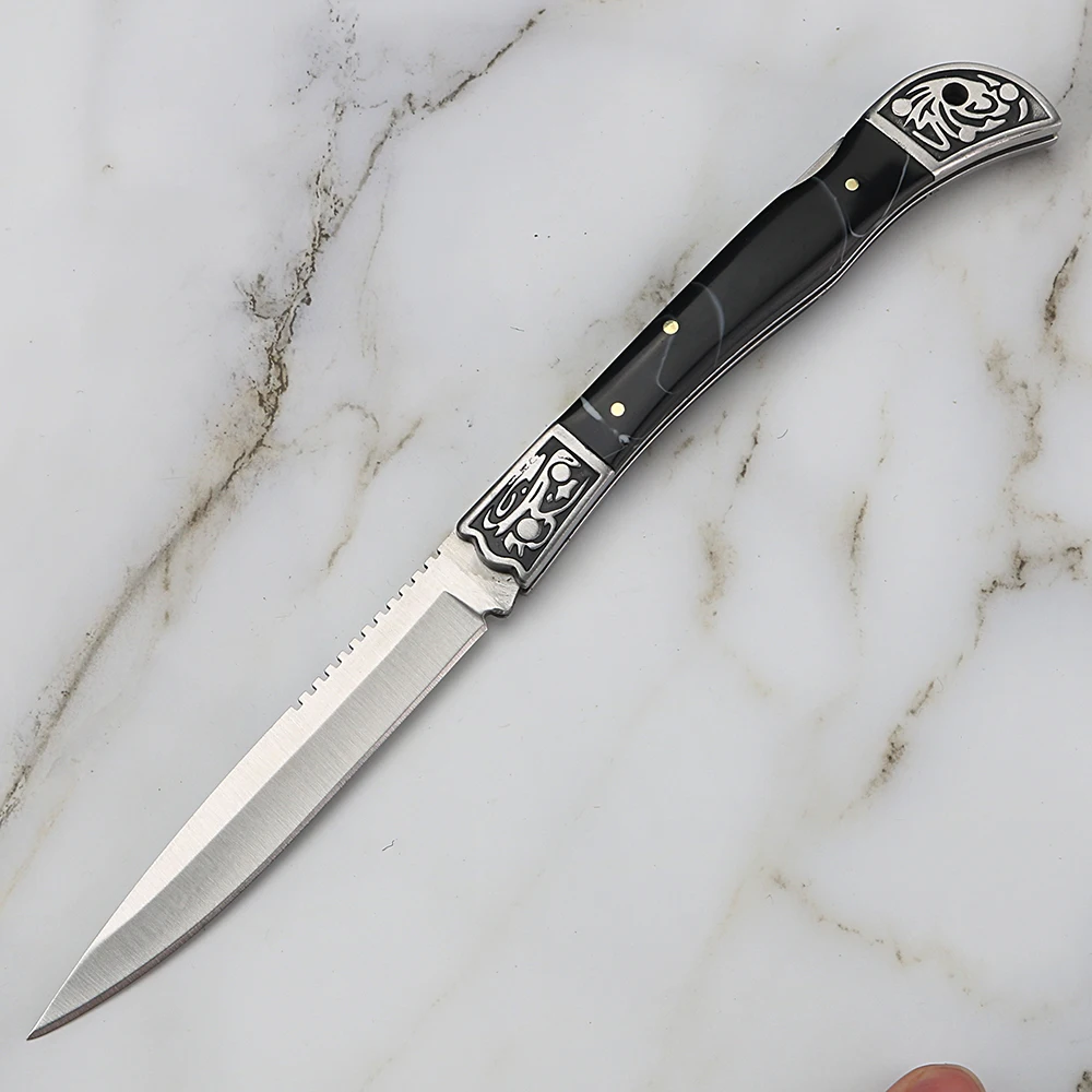 Складной нож для охоты в джунглях складной выживания на природе инструмент