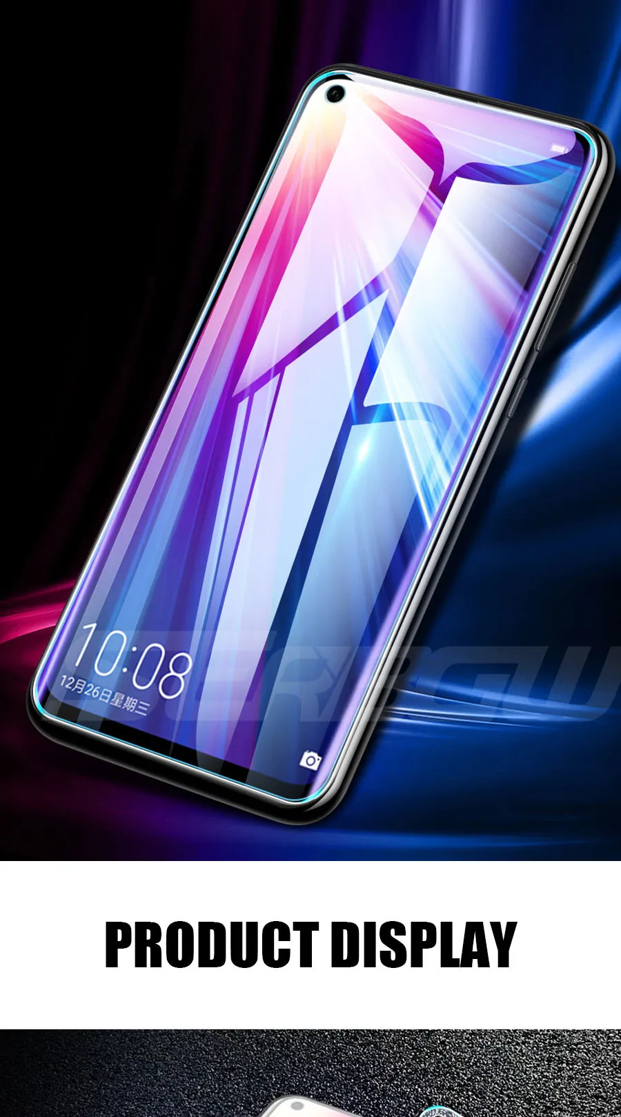 9H защитное стекло на huawei Honor 20 10 9 8 Lite Защитная пленка для экрана для Honor 8X V10 V20 V9 Play закаленное стекло