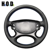 diy black artificial leather car steering wheel cover %ef%bc%8cfor mercedes benz e class w211 e230 e280 e350 cls class cls350 cls500