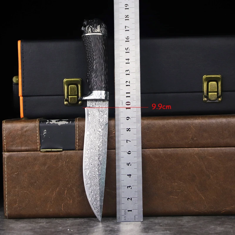 Охотничий нож из дамасской стали | Инструменты