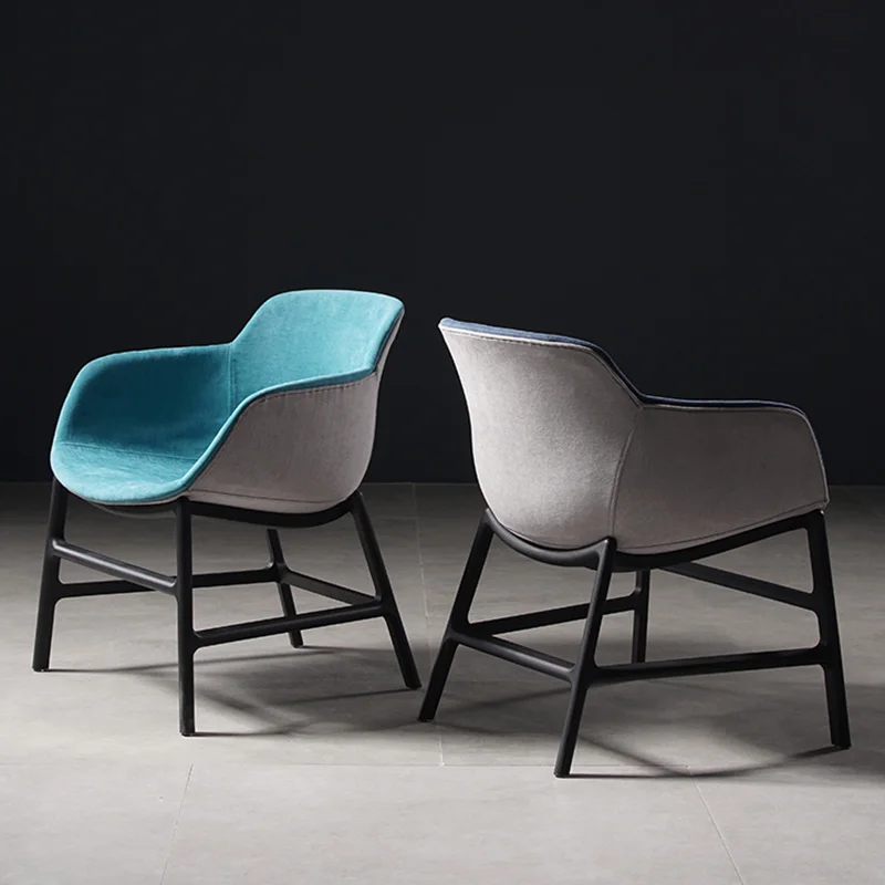 Современный Повседневный одиночный маленький диван стул для учебы спальни