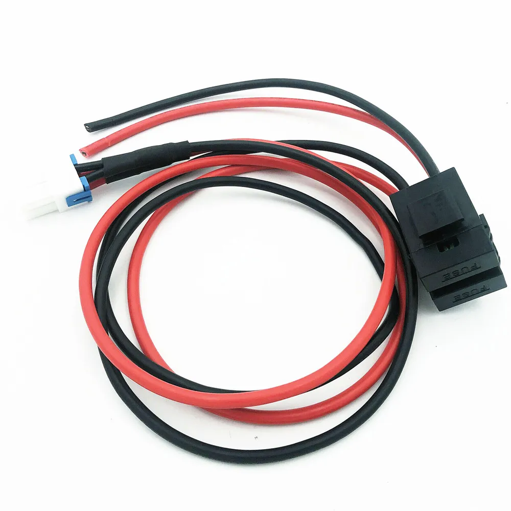 Фото 4 Pin 12AWG 30A 1 м DC коротковолновое Мощность кабель для Yaesu FT-450D FT-950 FT-891 FT-991 FTDX-1200 FTDX-3000 радио иди и болтай Walkie Talkie №4