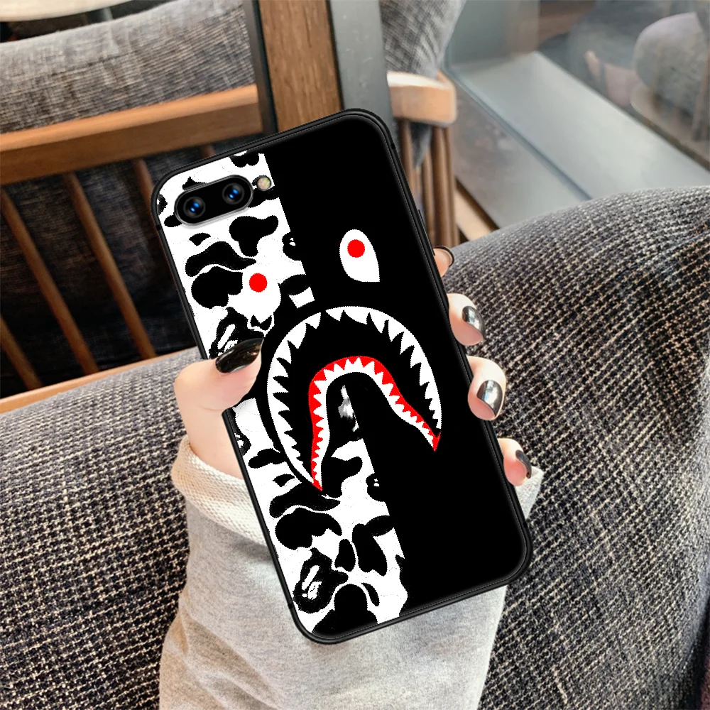 

Japanese street brand Apeman head Phone Case Cover Hull For HUAWEI honor 7a 8 8s 8a 8x 9 9x 10 20 i Lite Pro black Cell Fashion
