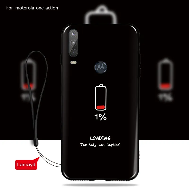 Дерево зерна для Motorola One Action Чехол Мягкий ТПУ силиконовый Модный рисунок для Motorola One Action Funda Coque мягкий бампер