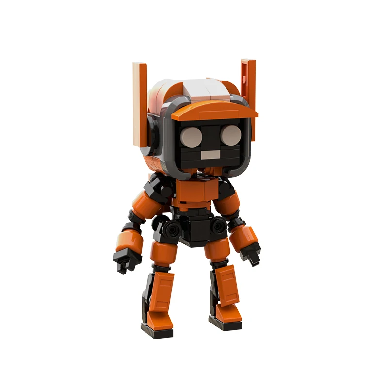BZB MOC любящий и смертельный мультфильм файтинг высокотехнологичный робот