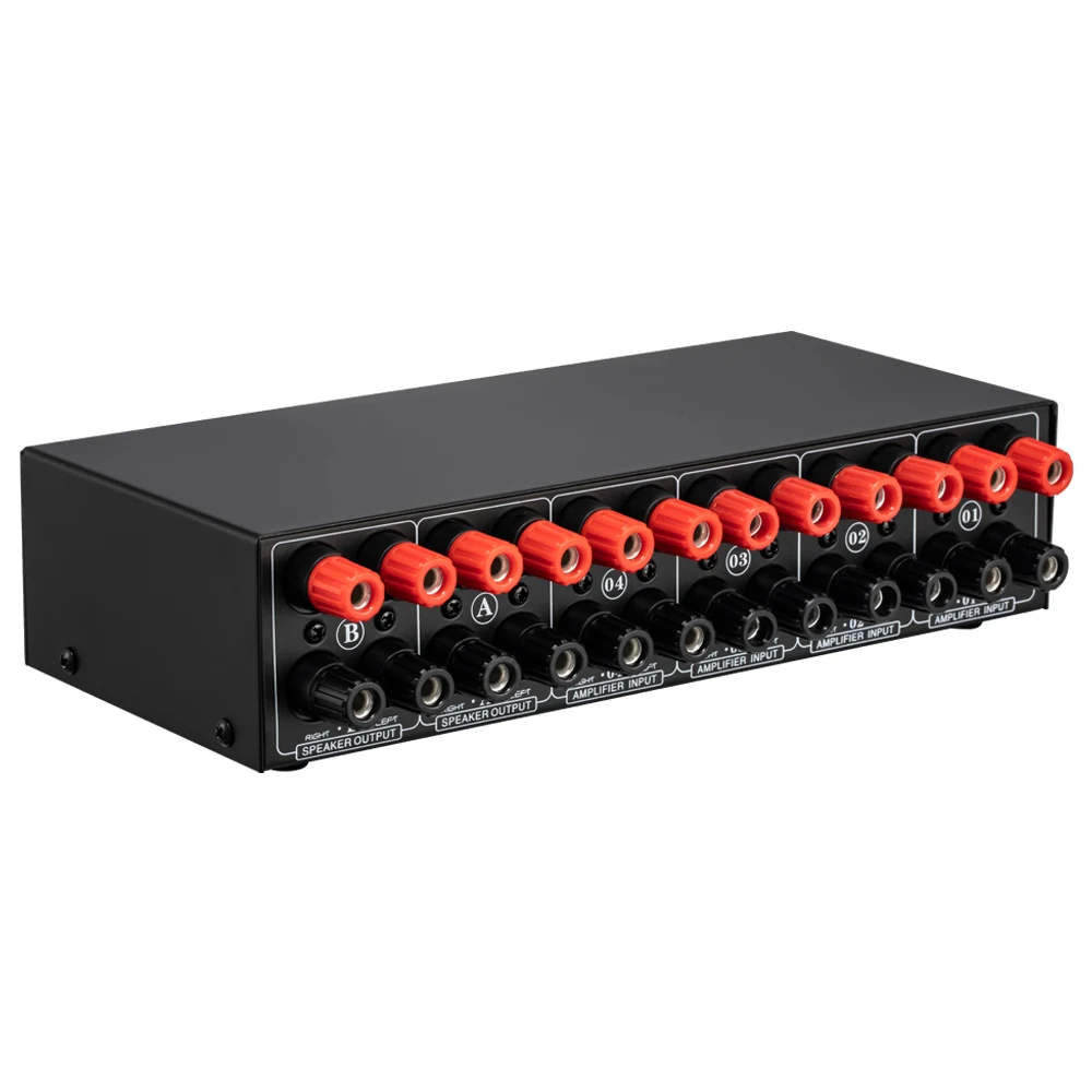 4 в 2 Выход пассивный усилитель мощности выбор динамиков переключатель сплиттер