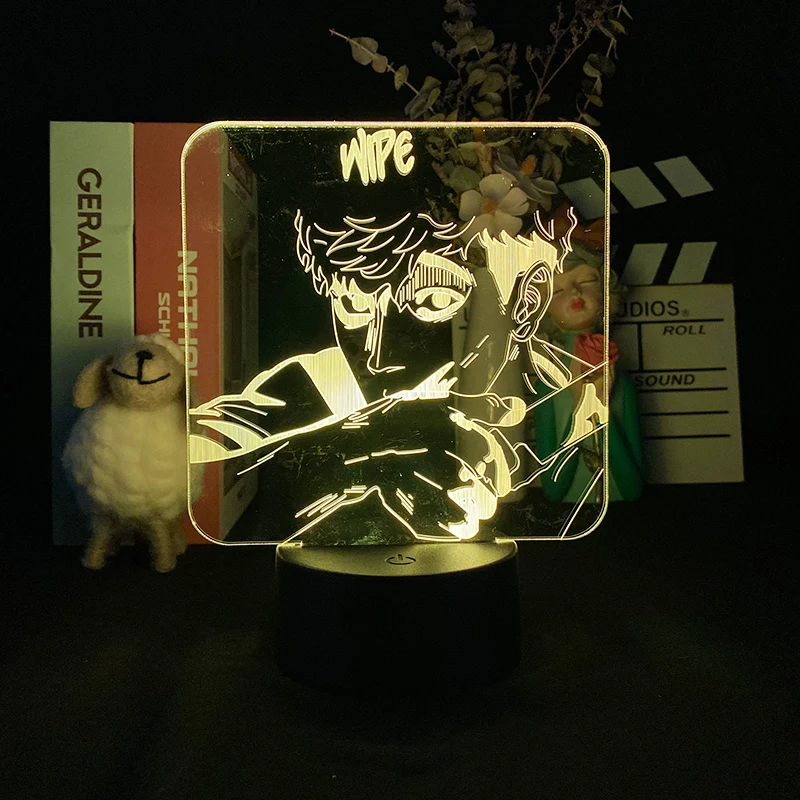 

Delineascope Bedside Killing Stalking Sangwoo Japanese Anime Cartoon 3D Night Light Alarm Clock Base Remote Ambient Lighting