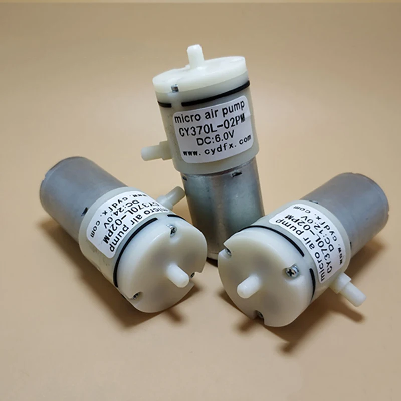 CY370L-02pm DC 6 в 3 Вт микро бесшумный воздушный насос вакуумный самовсасывающий всасывающий насос отрицательное давление молокоотсос