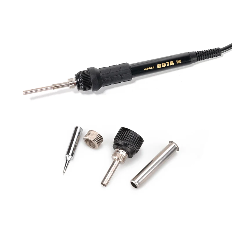 907A Soldering Iron Handle 50W Universal For Multiple YIHUA Models Of Station Electric iron High Quality Welding Tools | Инструменты