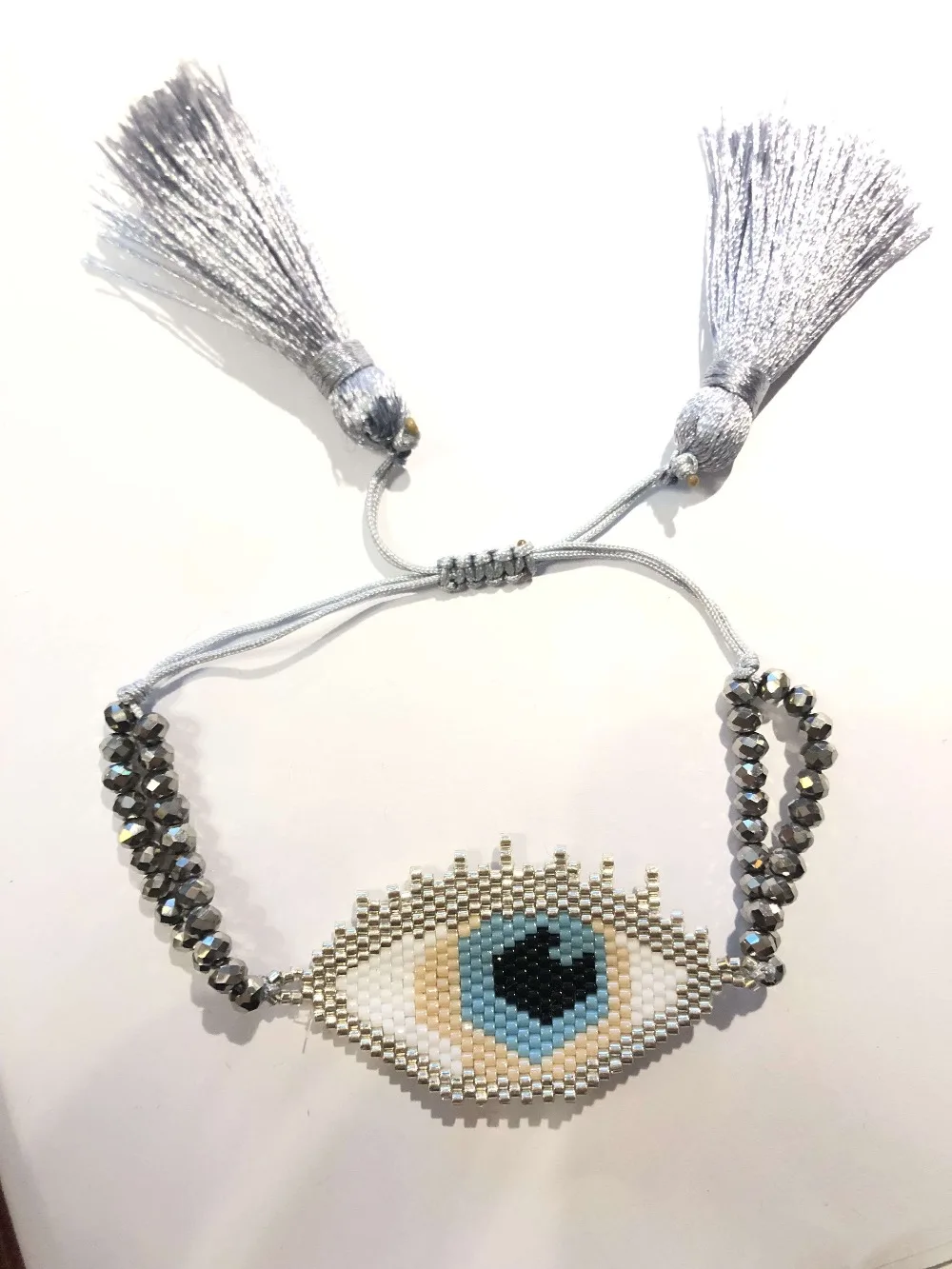 Go2boho браслет от сглаза MIYUKI, браслеты от сглаза, золотые бусины Delica, Женские Ювелирные изделия, браслеты с кисточками, Boho подарки, Прямая поставка