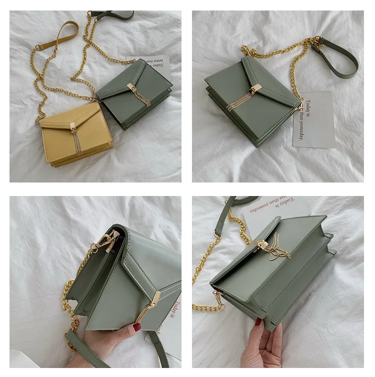 JIULIN дизайнерская сумка женская с цепочкой-сумка мессенджер-сумки на плечо ретро