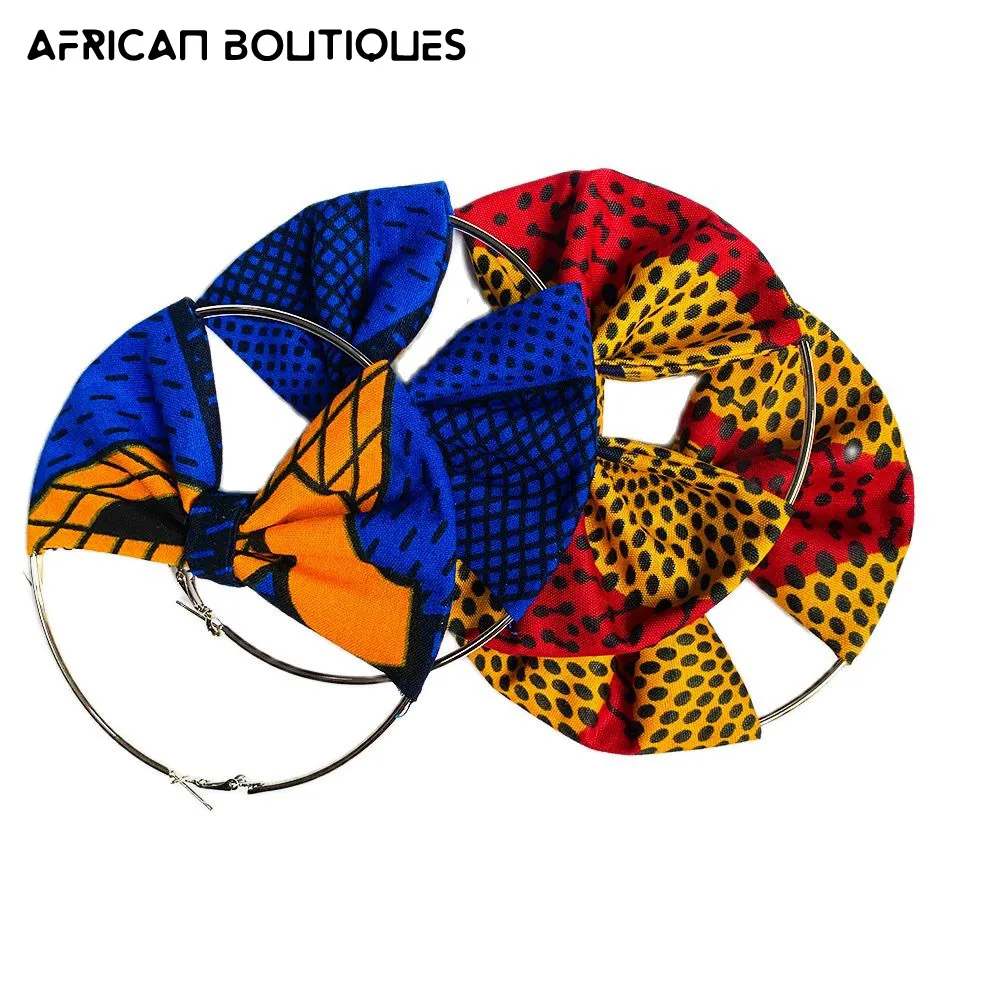 

African National Style Exaggerated Large Ring Earrings Bring Simple Party Ring Earrings for Women's Jewelry