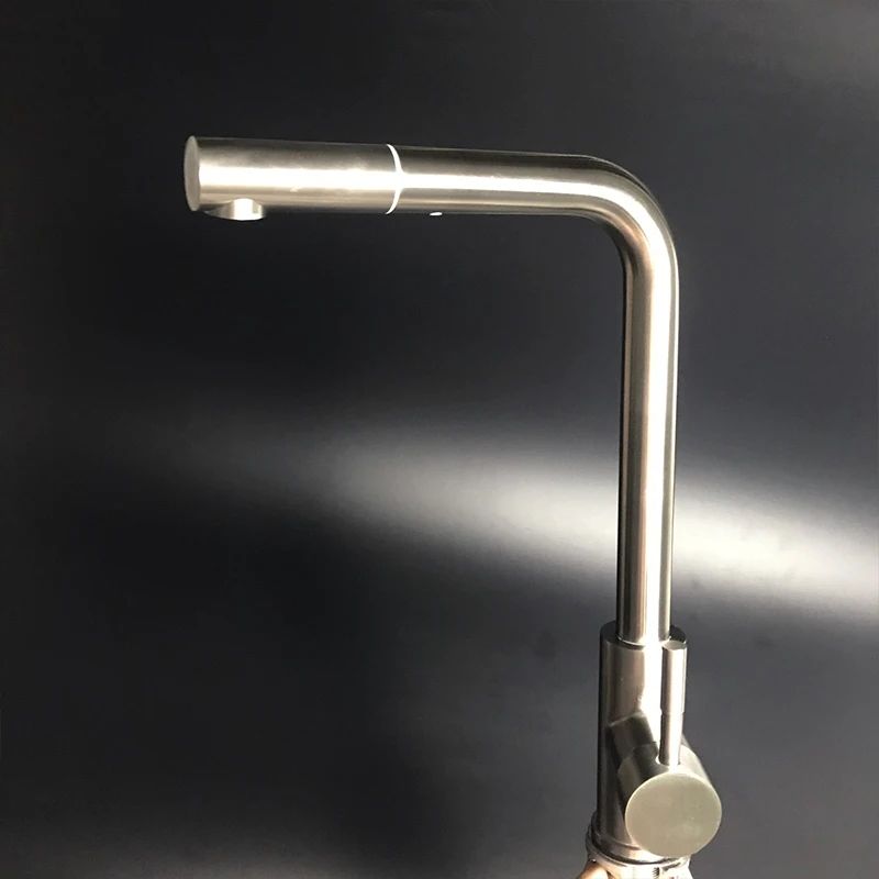 

Faucet Tap Stainless Steel Pull Out Modern Design Durable for Home Kitchen Sink C66