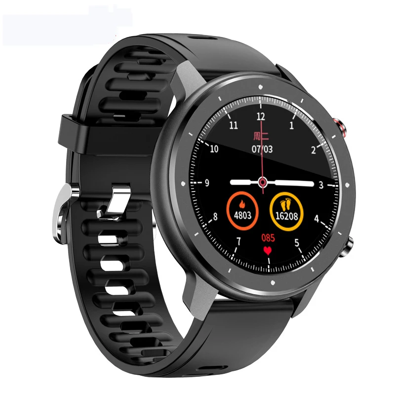 

Full Touch Screen Bluetooth Call Music Heart Rate Blood Pressure Monitoring Waterproof Sports Bracelet Smart Watch