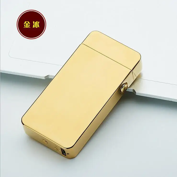 Видео шоу USBClassic Inovation двойная дуговая Зажигалка Ветрозащитная электронная USB зарядка плазменная сигарета для курения электрические зажигалки - Цвет: 3
