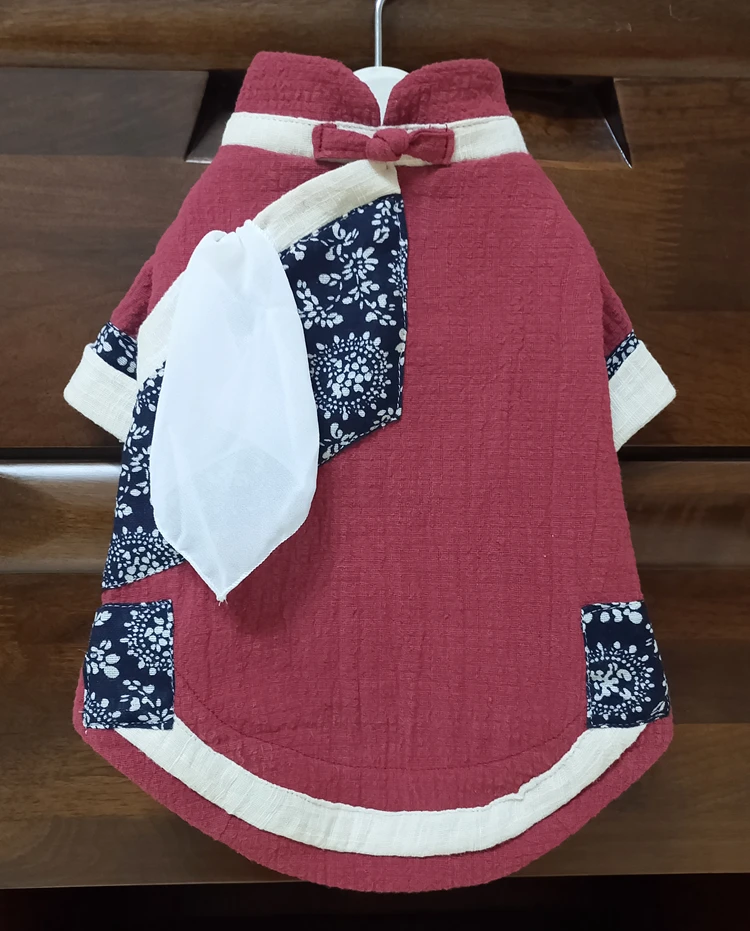 Худи с кошкой дышащий и удобный Hanfu Pet Одежда для кошек собак Ropa Para Gato Cat питомца