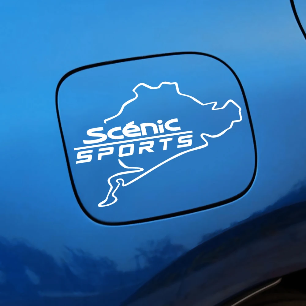 Крышки топливного бака автомобиля защитная наклейка для Renault DACIA Duster Megane Scenic Logan