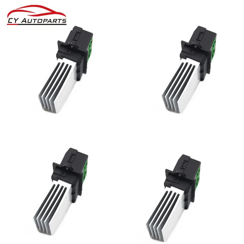 

4PCS For Renault Megane Scenic Clio PEUGEOT 207 607 Heater blower Motor Resistor 6441L2 7701207718 7701048390 F657165W/M 6441.L2