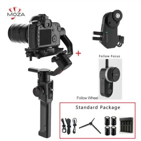 Moza Air 2 3-осевой портативный монопод с шарнирным замком Maxload 4,2 кг DSLR Камера стабилизатор для sony цифровой зеркальной камеры Canon Nikon 5D 6D Mark PK DJI Ronin S кран 2 - Цвет: add ifocus set