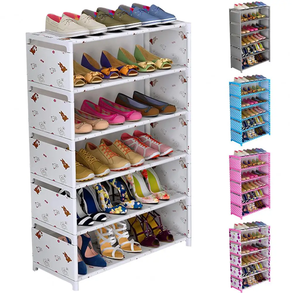 

Sturdy 1 Set Useful Load Bearing Shoes Layered Storage Load Bearing Shoes Organizer Long Lasting for Porch