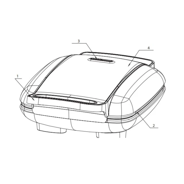 Вафельница Brayer BR2301