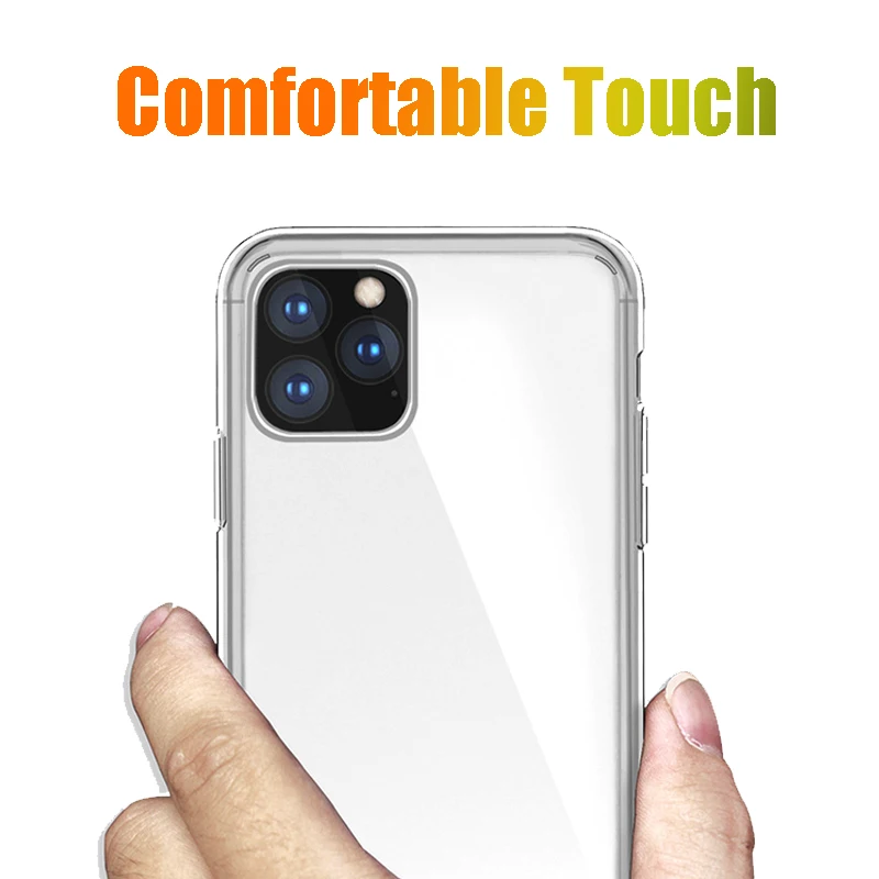 Case on for iPhone 11 pro max clear cover iphone11 Transparent coque 11pro 11max bumper hard slim i phone funda protective 2019 |