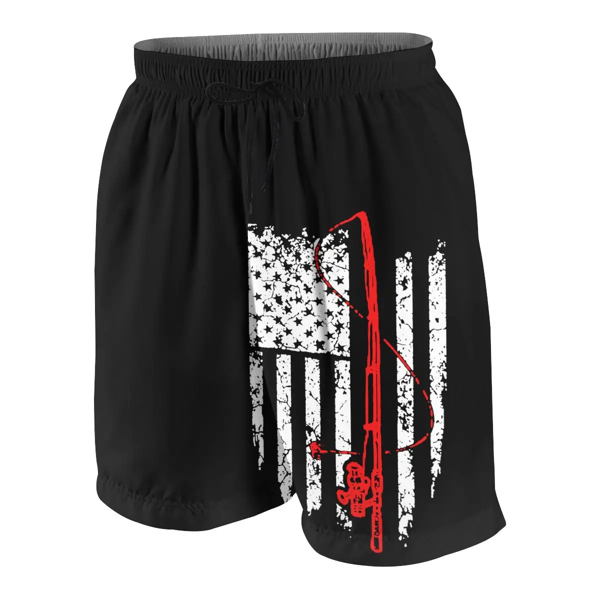 

Fishing American Flag Boys And Girls Sweatpants Workout Breathable Mesh Quick dry Sportswear Jogger